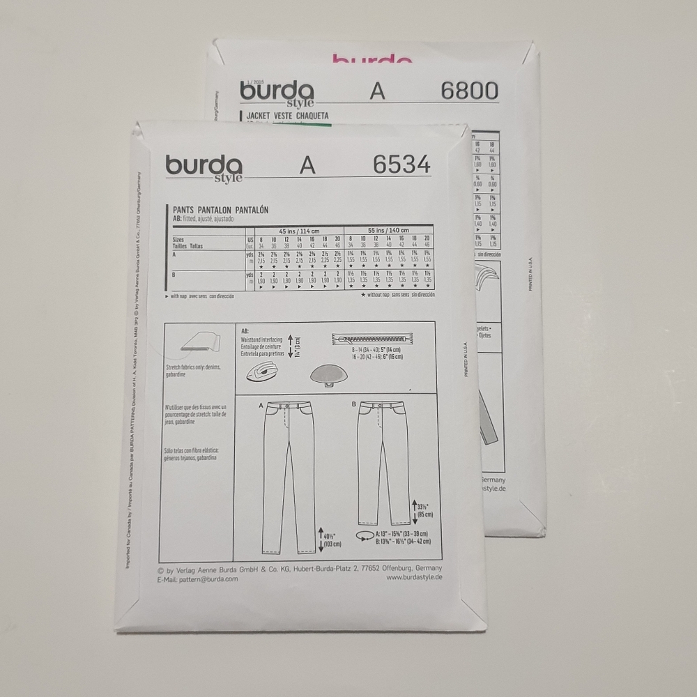 Burda Sewing Patterns - Picture 3 of 3
